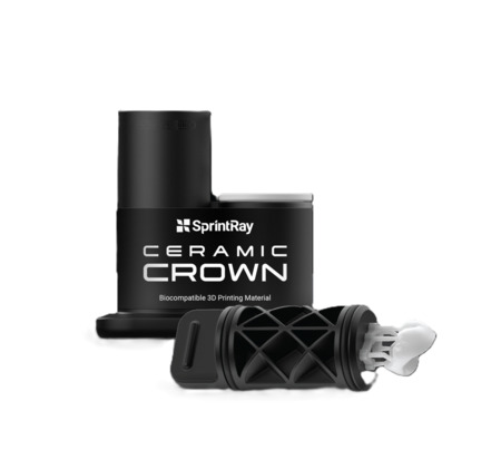 SprintRay Ceramic Crown B1 Single Unit Capsule, 3 ks