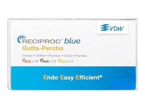 Gutaperčové čepy Reciproc a Reciproc Blue